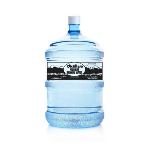 Fountain Plastic 5 Gallons Water Carry Handle Bottled Water Easy To Carry.