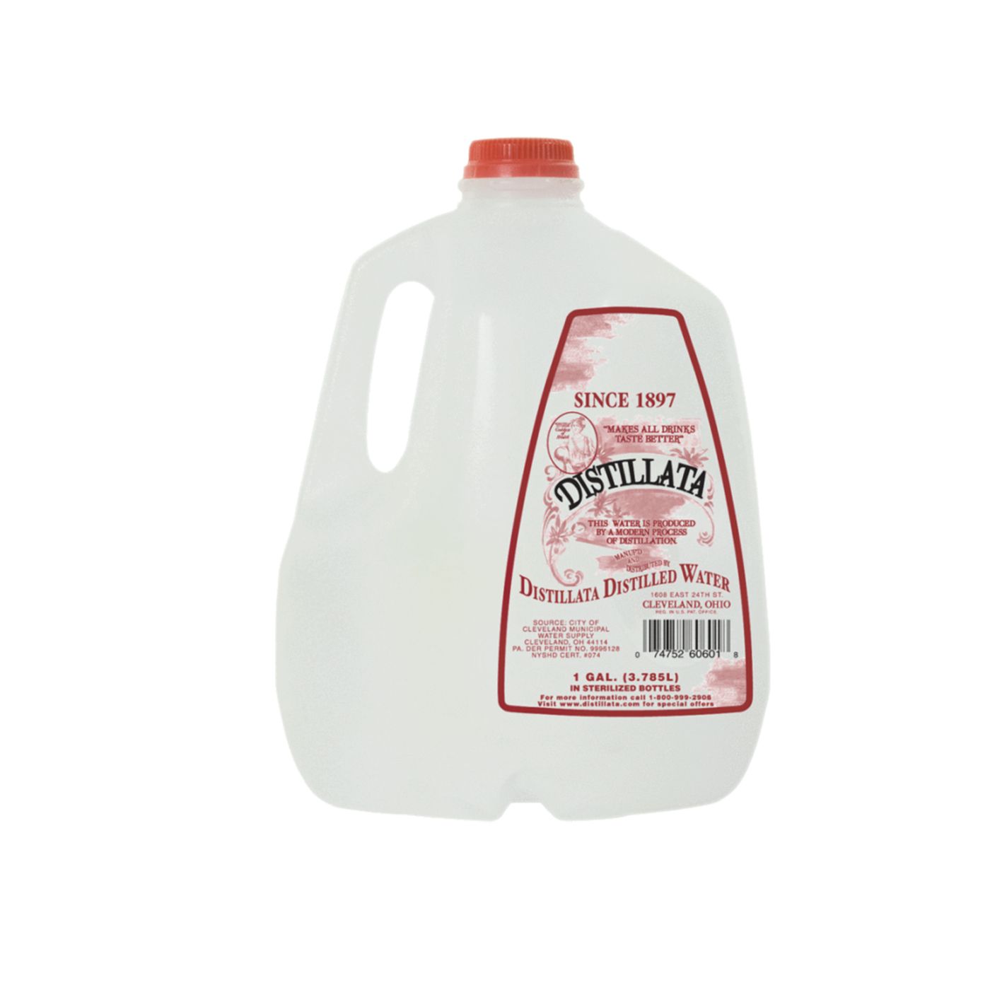 1-Gallon Distilled Water Delivery