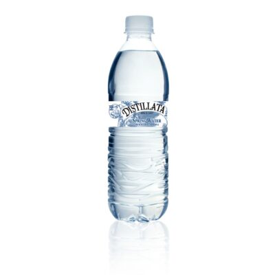 Distillata spring water 16 ounce bottles