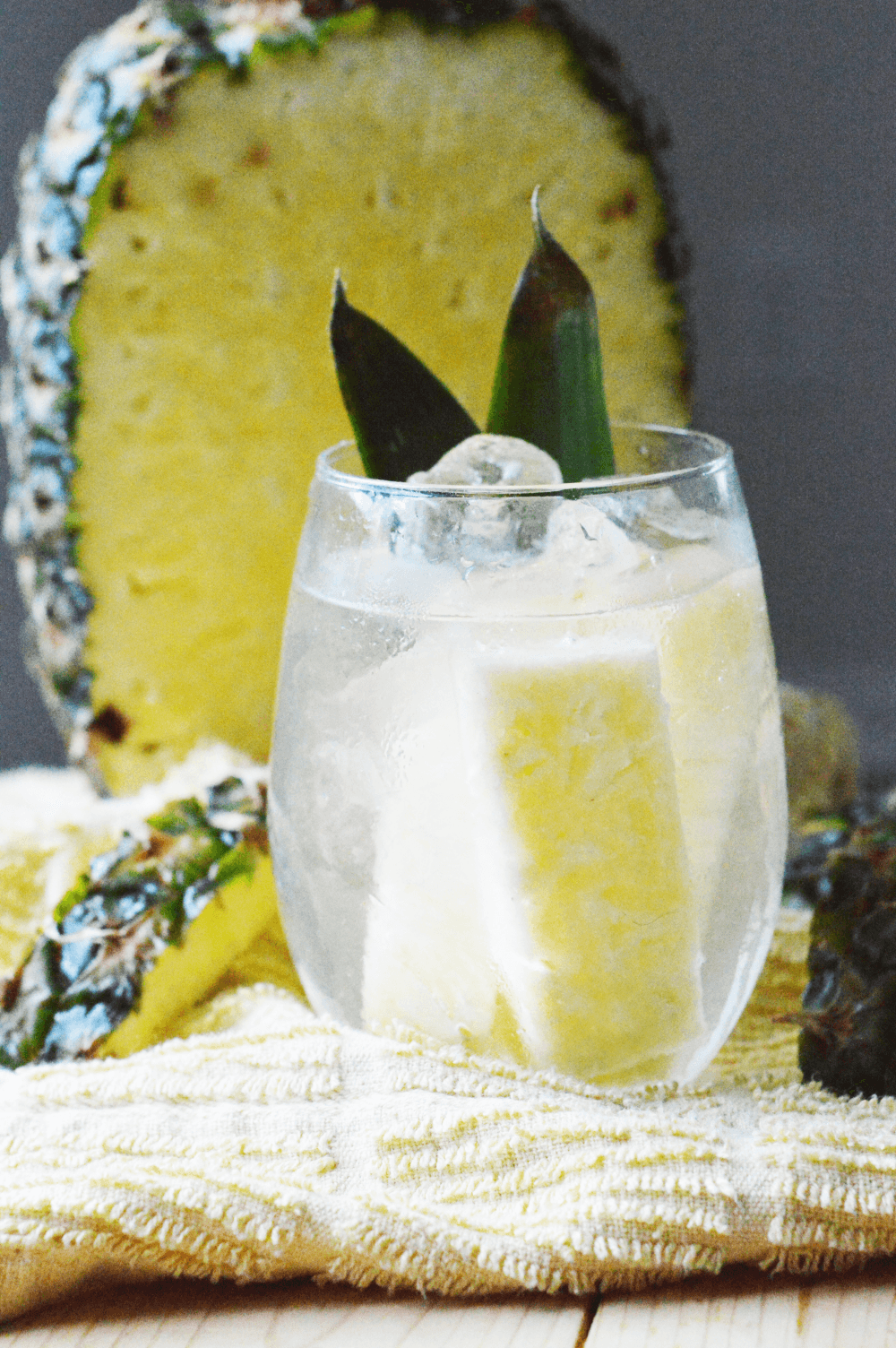 Pineapple Coconut Detox Water Recipe Distillata