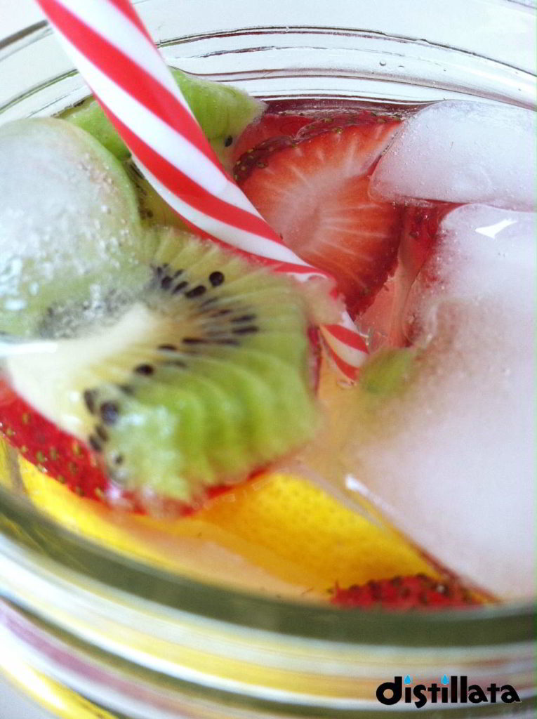 Kiwi, Strawberry, & Lemon Water Recipe Distillata