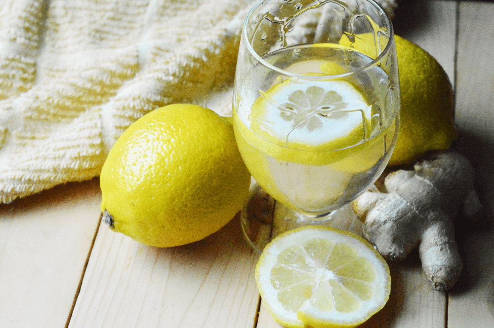 Lemon ginger 2024 detox drink