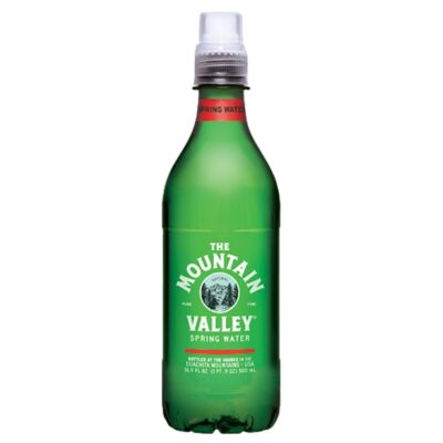 Mountain Valley Spring water in 16 ounce sports cap bottles