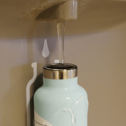 hands-free water bottle filler