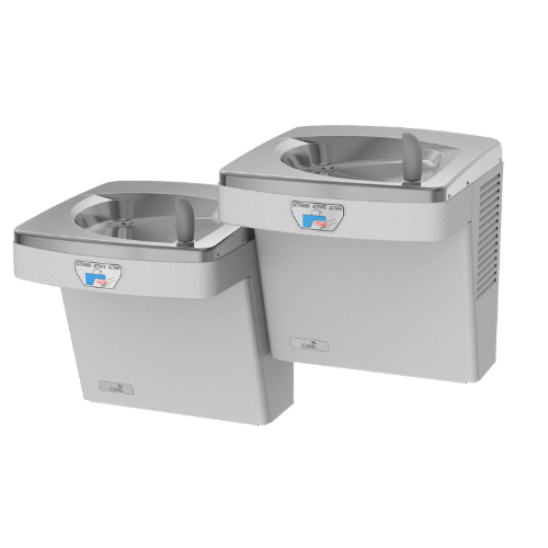 oasis dual level contactless drinking water fountain