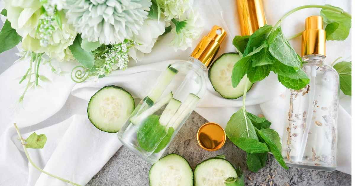 DIY Cucumber Mint Face Mist | Distillata
