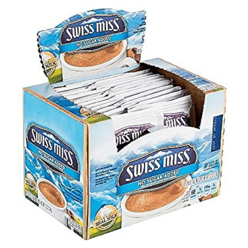 swiss miss hot cocoa no sugar added