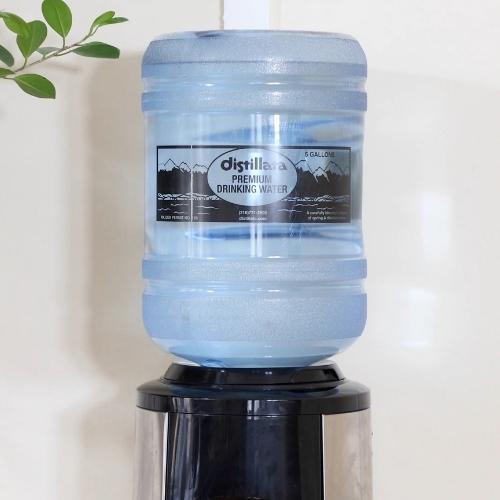 5 gallon water jug on cooler