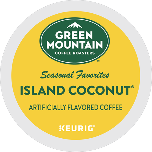Green Mountain Island Coconut lid