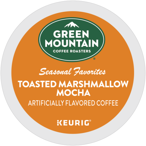 green mountain toasted marshmallow kcup coffee lid