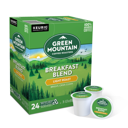 green mountain breakfast blend kcups box of 24