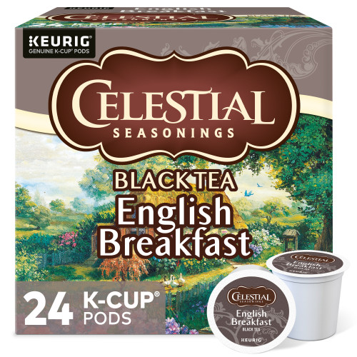 Celestial Seasonings English Breakfast Kcups box front