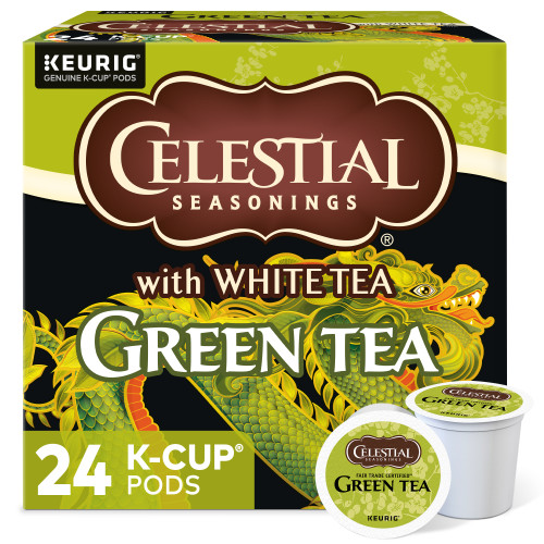 Celestial Seasoning Green Tea Kcup pods box of 24