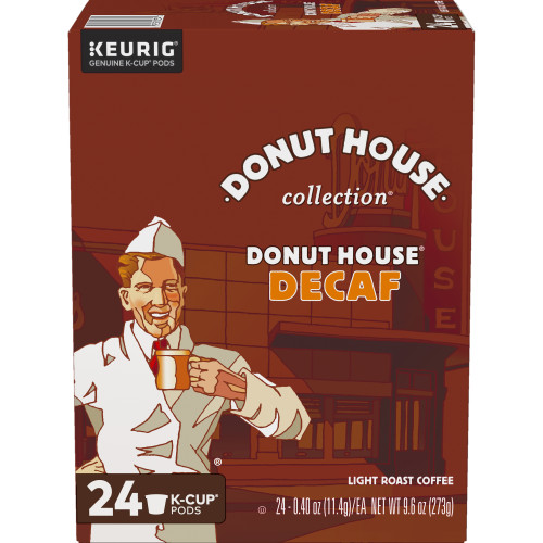 donut house decaf kcups box front