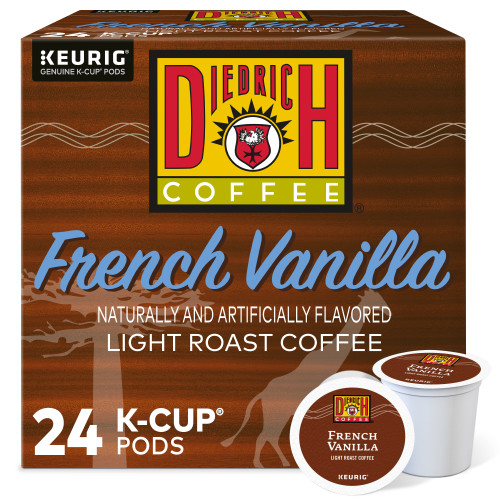 diedrich coffee french vanilla kcups box of 24