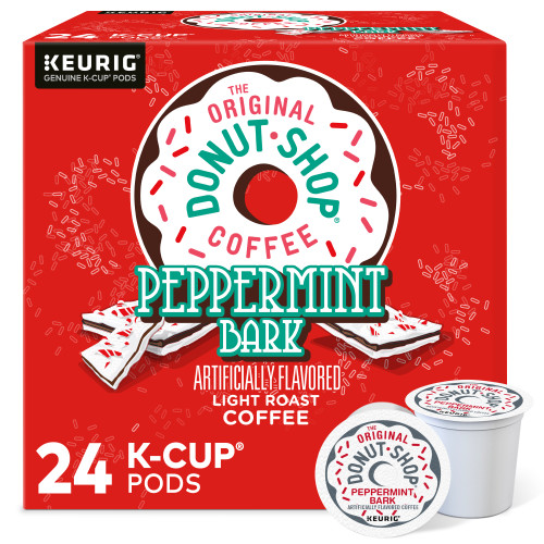 Donut Shop peppermint bark kcups box of 24