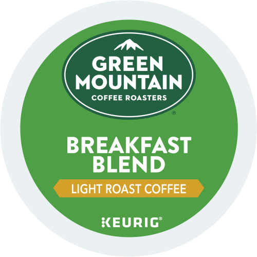 green mountain breakfast blend kcups lid