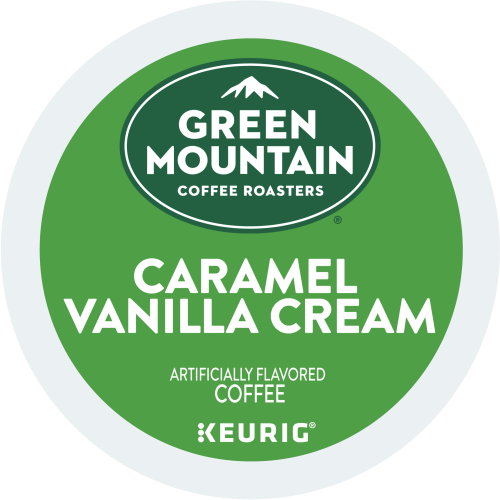 green mountain caramel vanilla cream kcups lid