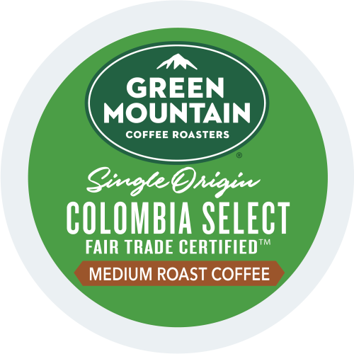 green mountain colombia select kcups lid