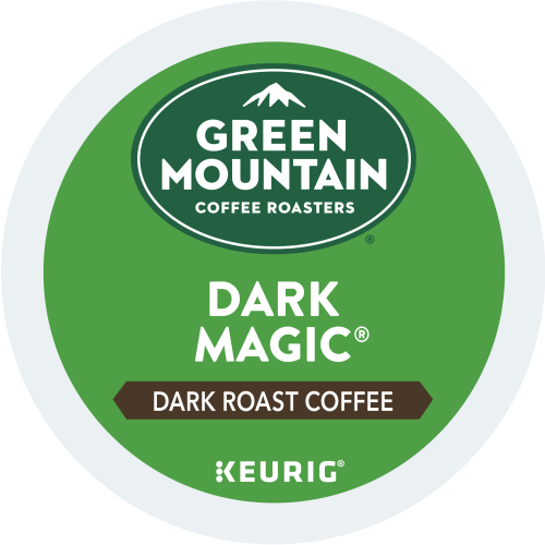 Green Mountain Dark Magic Kcups lid