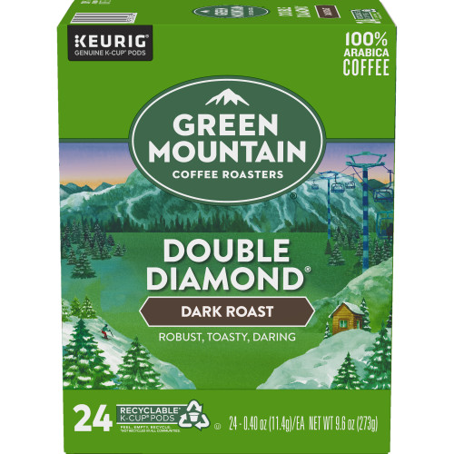 green mountain double diamond kcups box of 24