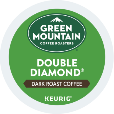 green mountain double diamond kcups lid
