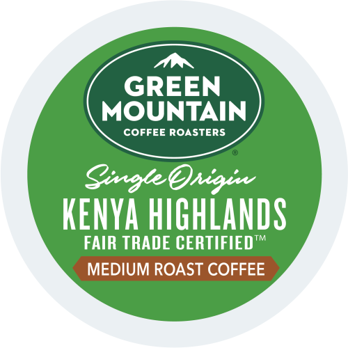 Green Mountain Kenya Highlands Kcups lid