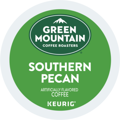Green Mountain Southern Pecan Kcups lid