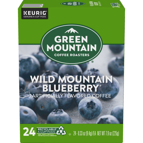 green mountain wild mountain blueberry kcups box of 24