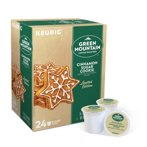 green mountain cinnamon sugar cookie kcups box of 24