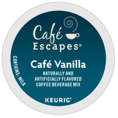 cafe escapes cafe vanilla kcups