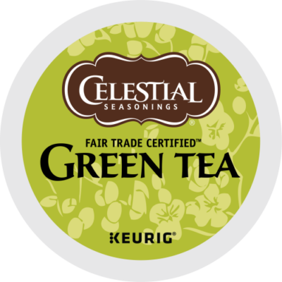 Celestial Seasoning Green Tea Kcup pods lid