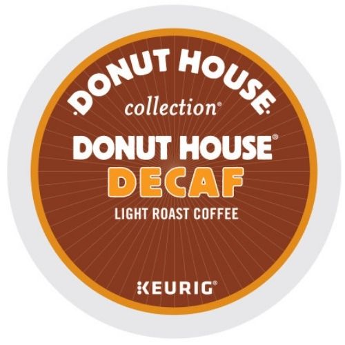 donut house decaf kcups lid