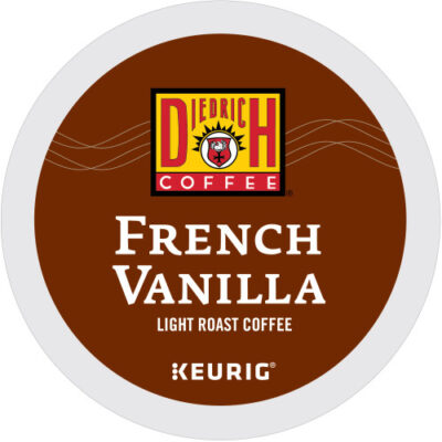 diedrich coffee french vanilla kcups lid