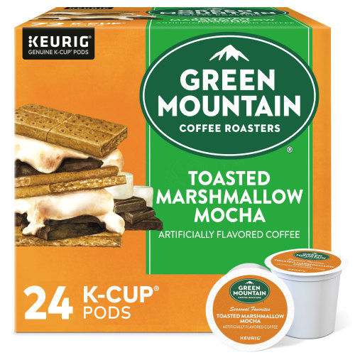 green mountain toasted marshmallow kcup coffee box of 24