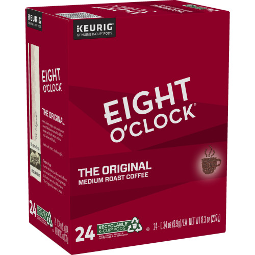 eight oclock coffee the original kcups box of 24 angled