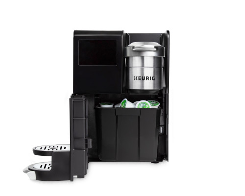 commercial keurig coffee maker with pod disposal