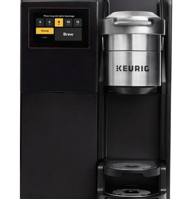 commercial keurig coffee brewer front view
