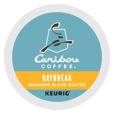 caribou coffee daybreak kcups lid