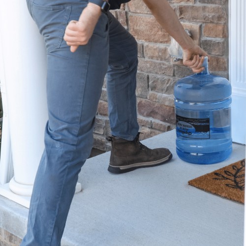 distillata 5-gallon water bottle delivery to front porch