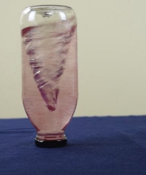 tornado in a bottle experiment