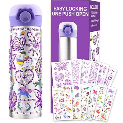 Purple Design Your Own Water Bottle