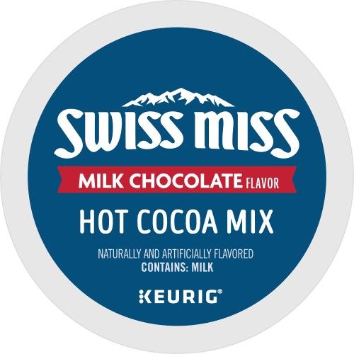 swiss miss hot cocoa kcup lid